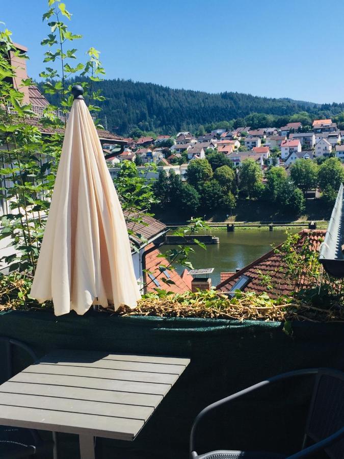Natur Und Neckarblick Bei Heidelberg Hirschhorn Exterior photo