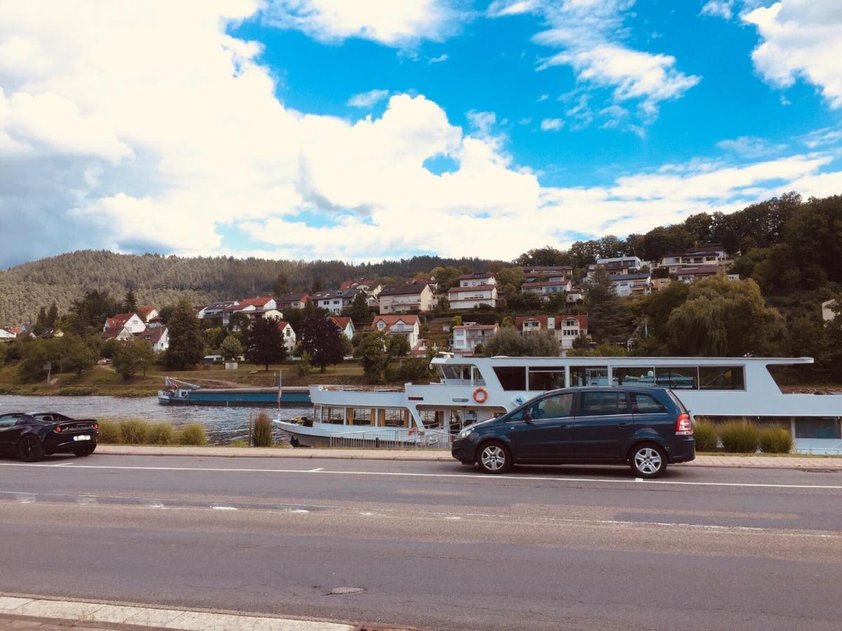 Natur Und Neckarblick Bei Heidelberg Hirschhorn Exterior photo