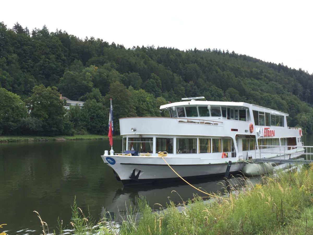 Natur Und Neckarblick Bei Heidelberg Hirschhorn Exterior photo