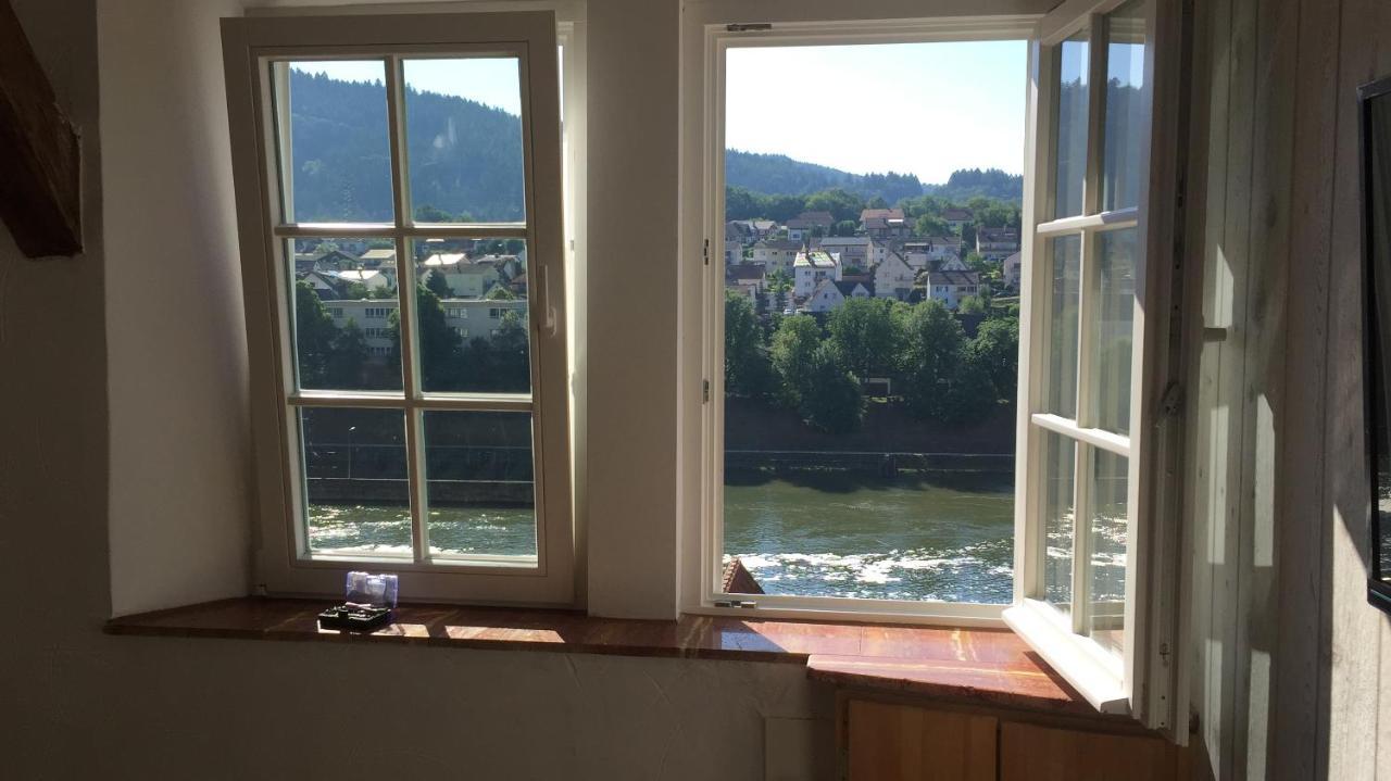 Natur Und Neckarblick Bei Heidelberg Hirschhorn Exterior photo