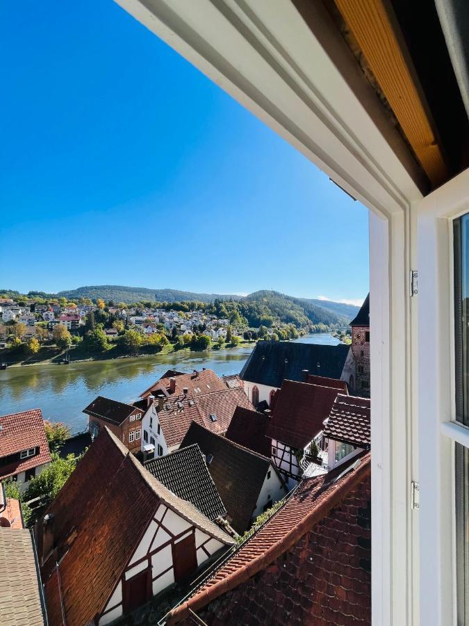 Natur Und Neckarblick Bei Heidelberg Hirschhorn Exterior photo